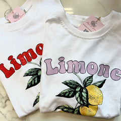 T-shirt Limone - Lila