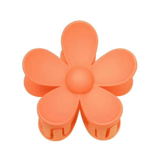 Haarclip Flower - Oranje