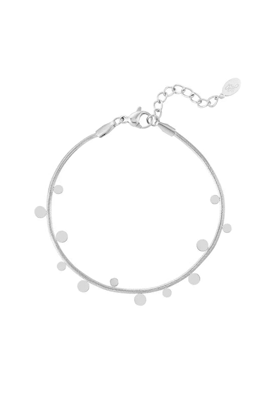 Zilveren armband - Little dots