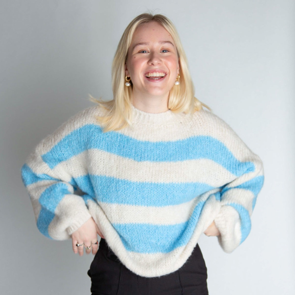 Sweater Feline - Blauw