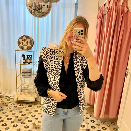 Gilet Isabel - Leopard