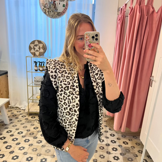 Gilet Isabel - Leopard