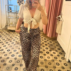 Leopard pants